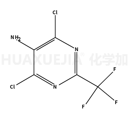 2-三氟甲基-5-氨基-4,6-二氯嘧啶