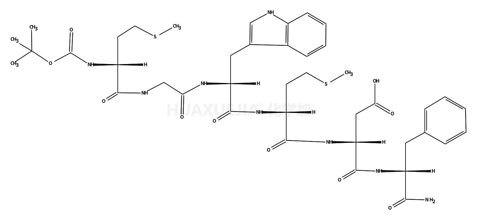 BOC-MET-GLY-TRP-MET-ASP-PHE-NH2
