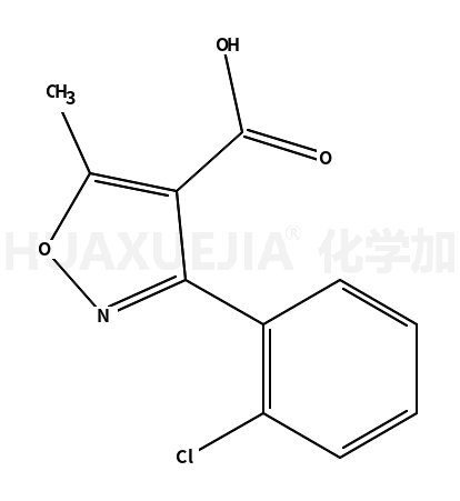 5-甲基-3-(2-氯苯基)-4-异恶唑甲酸