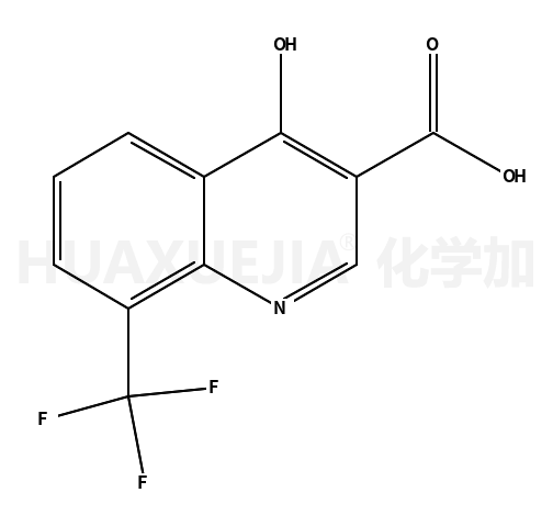 4-羟基-8-三氟甲基喹啉-3-甲酸