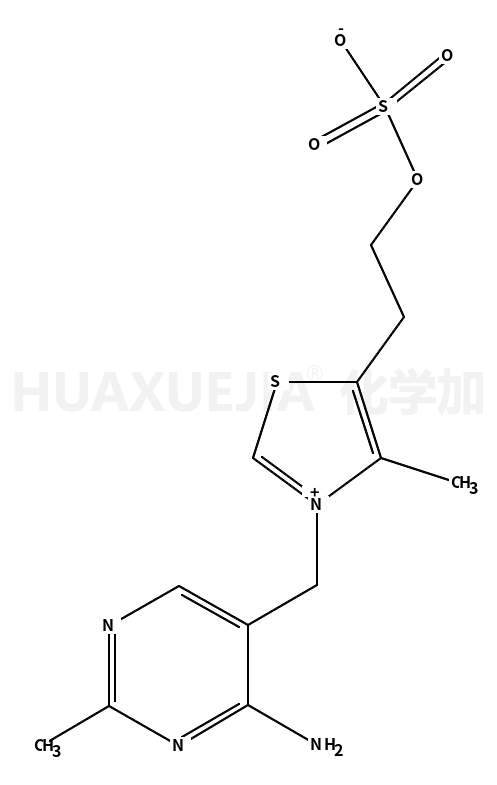 2-[3-[(4-amino-2-methylpyrimidin-5-yl)methyl]-4-methyl-1,3-thiazol-3-ium-5-yl]ethyl sulfate