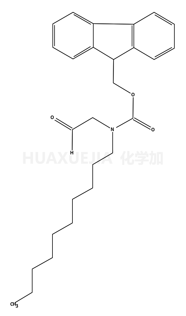 (9H-芴-9-基)-癸基(2-氧代乙基)氨基甲酸甲酯