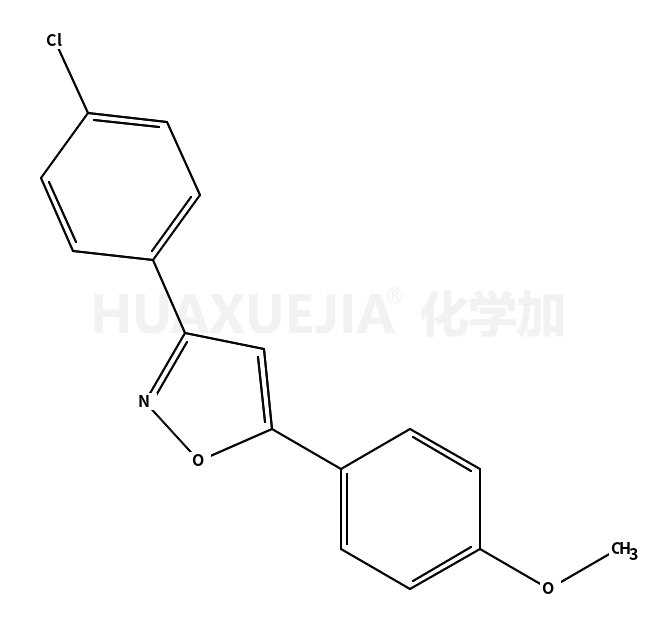 3-(4-氯苯基)-5-(4-甲氧基苯基)异噁唑