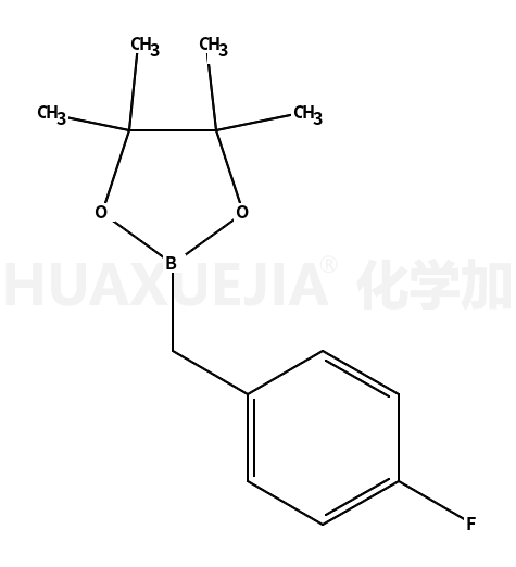 2-[(4-fluorophenyl)methyl]-4,4,5,5-tetramethyl-1,3,2-dioxaborolane