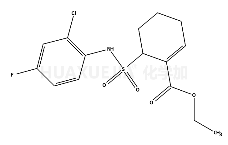 6-[N-(4-氯-2-氟苯基)磺酰基]-1-环己烯-1-羧酸乙酯