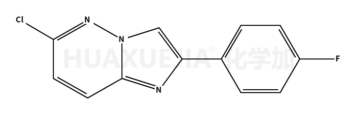 6-氯-2-(4-氟苯基)咪唑并[1,2-b]吡嗪