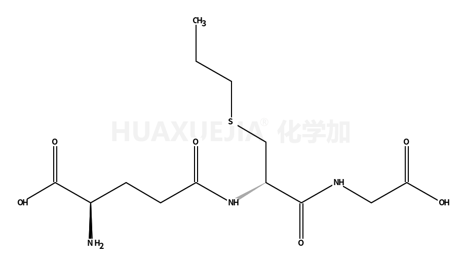 (2S)-2-amino-5-[[(2R)-1-(carboxymethylamino)-1-oxo-3-propylsulfanylpropan-2-yl]amino]-5-oxopentanoic acid