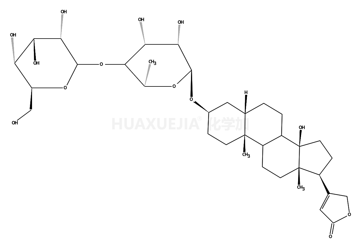 洋地黄毒苷元葡萄糖基岩藻糖苷