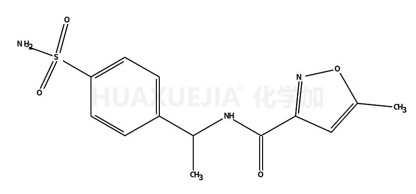 N-[1-[4-(aminosulfonyl)phenyl]ethyl]-5-methyl-3-Isoxazolecarboxamide