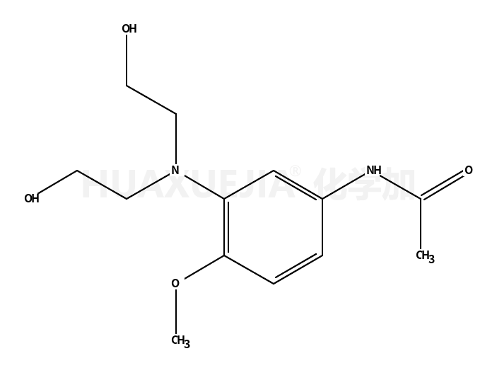 N-[3-[bis(2-hydroxyethyl)amino]-4-methoxyphenyl]acetamide