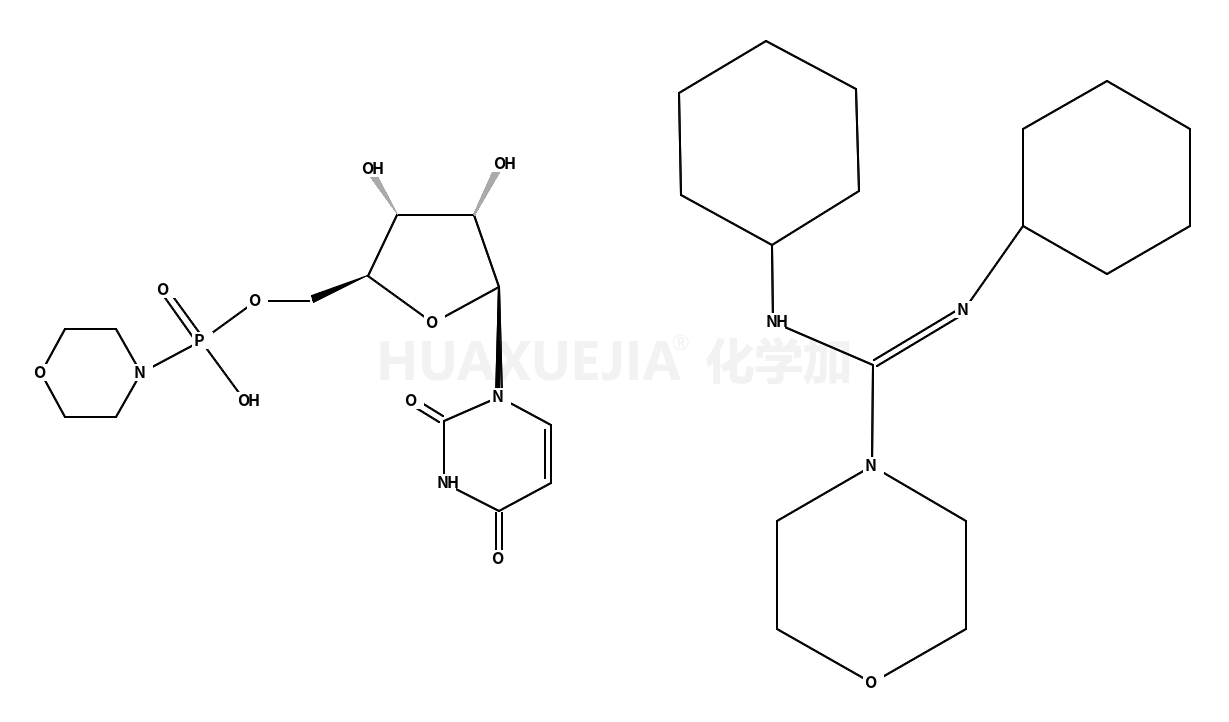 URIDINE 5 MONOPHOSPHOMORPHOLIDATE 4-MORPHOLINE-N,N DICYCLOHEXYLCARBOXAMIDINE SALT