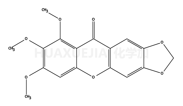 7,8,9-Trimethoxy-10H-1,3-dioxolo[4,5-b]xanthen-10-one