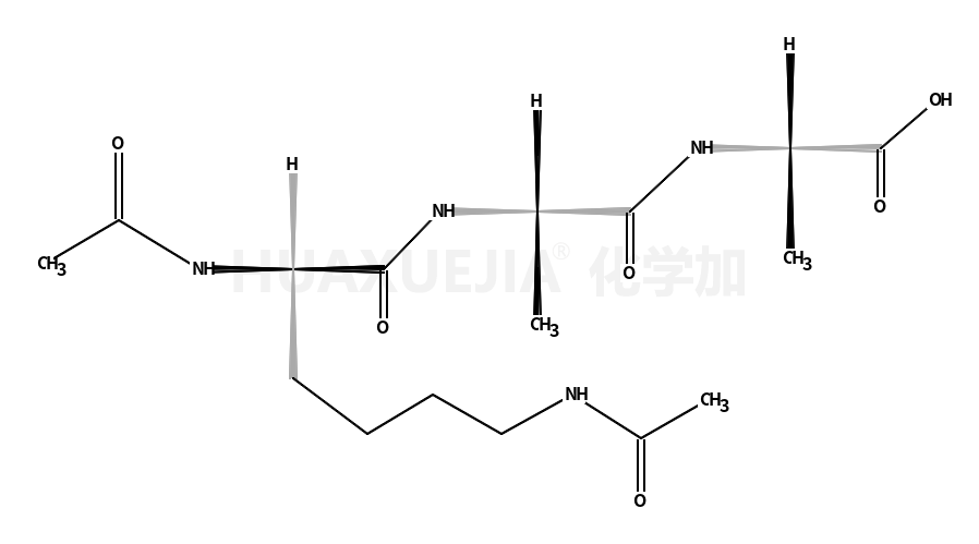 乙酰基-赖氨酰(乙酰基)-D-丙氨酰-D-丙氨酸