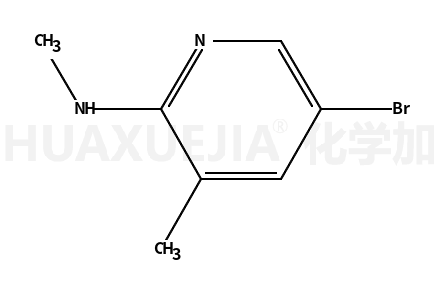 2-Pyridinamine, 5-bromo-N,3-dimethyl-