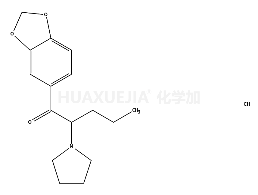 1-(3,4-亚甲基二氧苯基)-2-吡咯烷-1-基戊酮盐酸盐