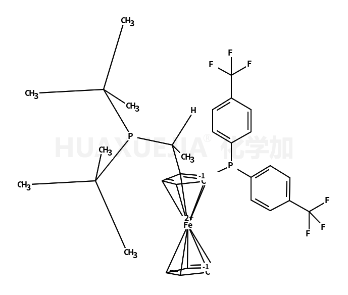 (R)-1-{(SP)-2-[雙[4-(三氟甲基)苯基]膦]二茂鐵基}乙基-二叔丁基膦