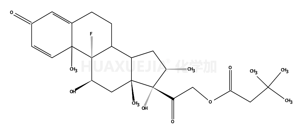 1,4-孕甾二烯-9alpha-氟-16alpha-甲基-11beta,17alpha,21-三醇 3,20-二酮 21-叔丁基乙酸酯