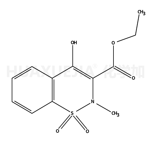 4-羟基-2-甲基-2H-1,2-苯并噻嗪-3-甲酸乙酯 1,1-二氧化物