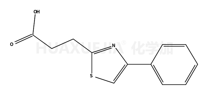 4-Phenyl-2-thiazolepropanoic Acid