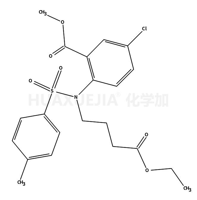 5-氯-2-[(4-乙氧基-4-氧代丁基)(4-甲基苯磺酰基)氨基]苯甲酸甲酯