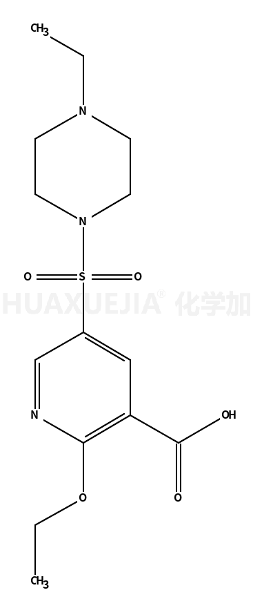 3-吡啶羧酸,2-乙氧基-5-[(4-乙基-1-哌嗪基)磺酰]-