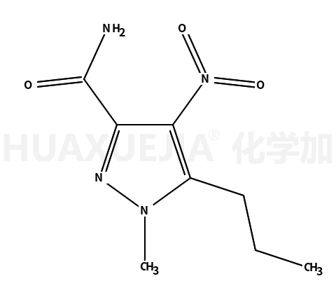 1-methyl-4-nitro-5-propylpyrazole-3-carboxamide