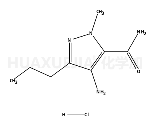 4-氨基-1-甲基-3-丙基吡唑-5-甲酰胺鹽酸鹽