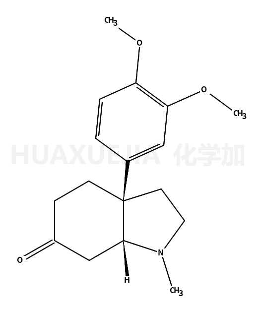 (3aS,7aS)-3a-(3,4-Dimethoxyphenyl)-1-methyloctahydro-6H-indol-6-o ne