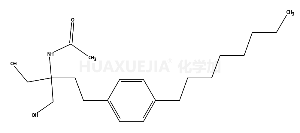 N-(1-羟基-2-(羟基甲基)-4-(4-辛基苯基)-2-丁基)乙酰胺