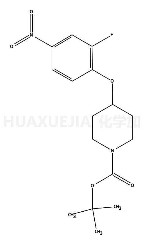 4-(2-氟-4-硝基苯氧基)哌啶-1-羧酸叔丁酯