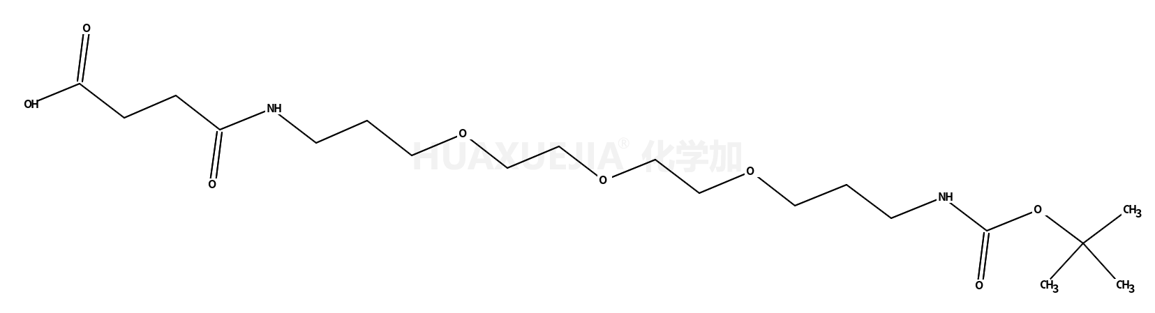 N-Boc-N'-succinyl-4,7,10-trioxa-1,13-tridecanediamine