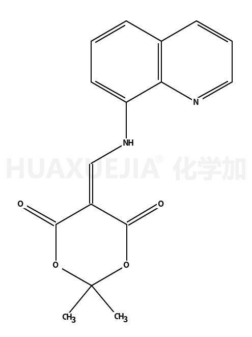 2,2-二甲基-5-[(8-喹啉基氨基)亚甲基]-1,3-二恶烷-4,6-二酮