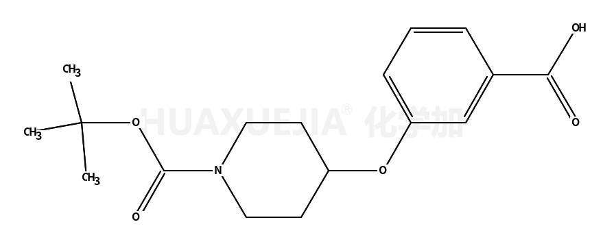 3-(1-BOC-4-哌啶氧基)苯甲酸