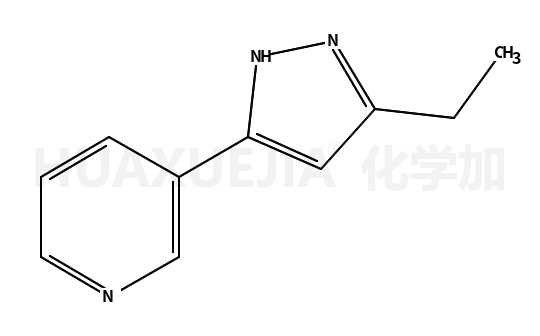 3-(5-乙基-1H-吡唑-3-基)吡啶