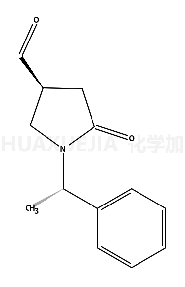 (R)-5-氧代-1-((R)-1-苯基乙基)吡咯烷-3-甲醛