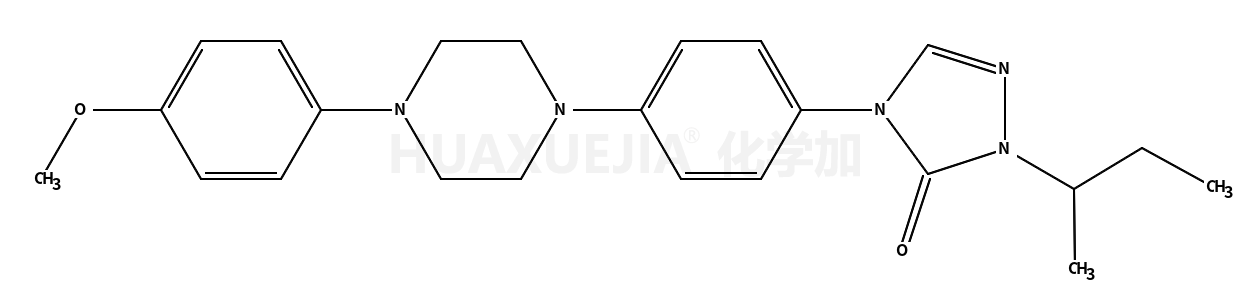 2,4-二氢-4-[4-[4-(4-甲氧基苯基)-1-哌嗪基]苯基]-2-(1-甲基丙基)-3H-1,2,4-三唑-3-酮