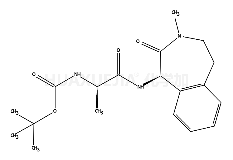 (S)-1-((S)-3-甲基-2-氧代-2,3,4,5-四氢-1H-苯并[d]氮杂革-1-基氨基)-1-氧代丙烷-2-氨基甲酸叔丁酯