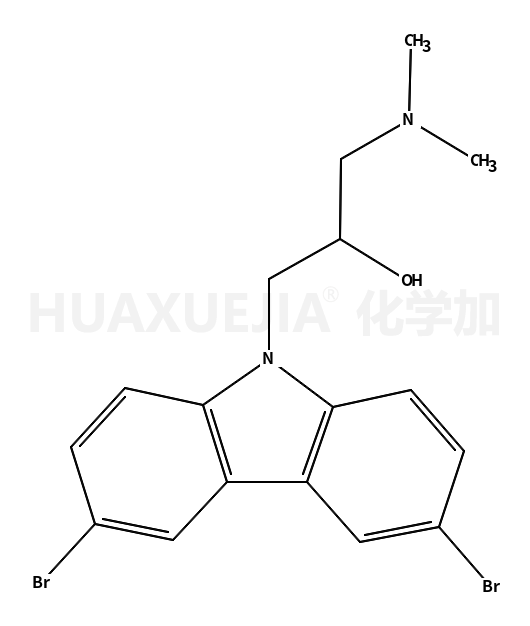 1-(3,6-二溴-9h-咔唑-9-基)-3-(二甲基氨基)-2-丙醇