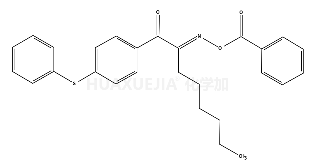 1-[4-(苯硫基)苯基]-1,2-辛烷二酮 2-(O-苯甲酰肟)