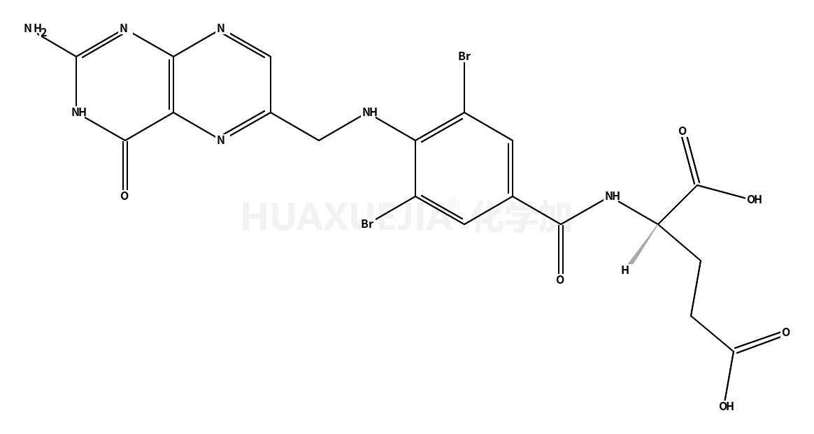 2-[[4-[(2-amino-4-oxo-1H-pteridin-6-yl)methylamino]-3,5-dibromobenzoyl]amino]pentanedioic acid