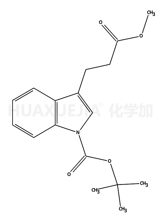 3-(2-甲氧基羰基乙基)-吲哚-1-羧酸叔丁酯