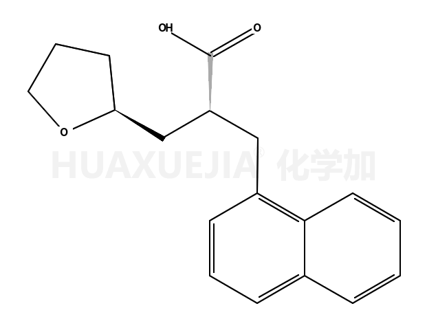 3-萘基-2-((四氢呋喃基-2)-甲基)丙酸