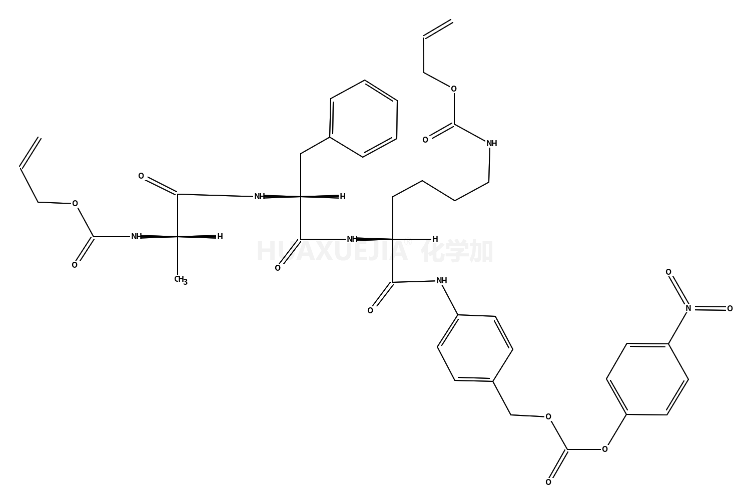 Aloc-d-ala-phe-lys(aloc)-pab-pnp