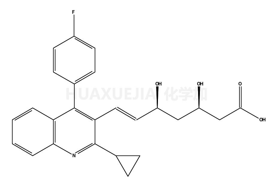 (3S,5R,6E)-7-[2-环丙基-4-(4-氟苯基)-3-喹啉基]-3,5-二羟基-6-庚烯酸