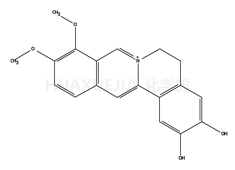 9,10-dimethoxy-5,6-dihydroisoquinolino[2,1-b]isoquinolin-7-ium-2,3-diol