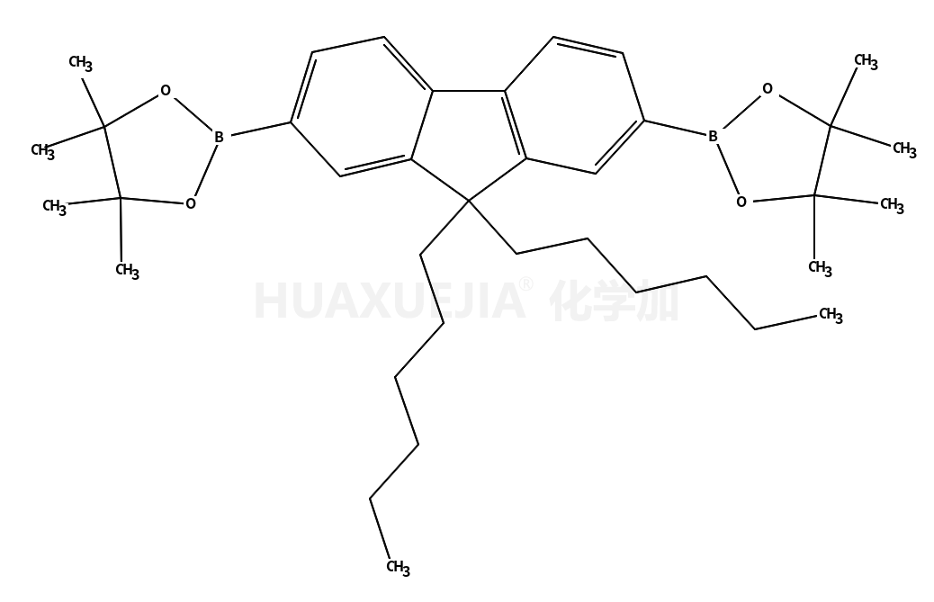 2,7-二(4,4,5,5-四甲基-1,3,2-二氧硼戊环-2-基)-9,9-十二烷芴