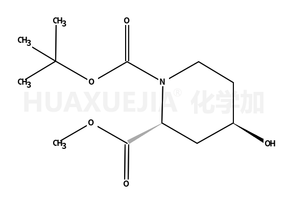 (2S,4s)-1-叔丁基 2-甲基-4-羟基哌啶-1,2-二羧酸