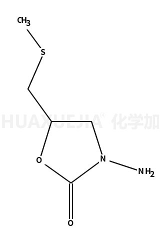3-氨基-5-[(甲基硫代)甲基]噁唑啉-2-酮