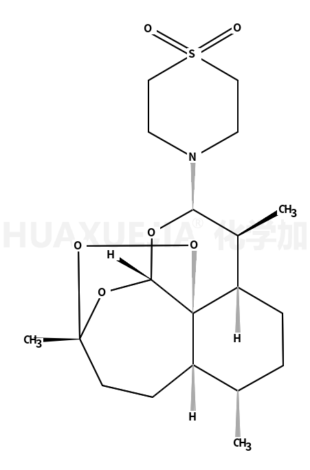 硫代吗啉,4-[(3R,5aS,6R,8aS,9R,10R,12R,12aR)-十氢-3,6,9-三甲基-3,12-环氧-12H-吡喃并[4,3-j]-1,2-苯并二噁庚-10-基]-,1,1-二氧化
