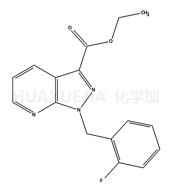 1-(2-氟苄基)-1H-吡唑并{3,4-b}吡啶-3-羧酸乙酯